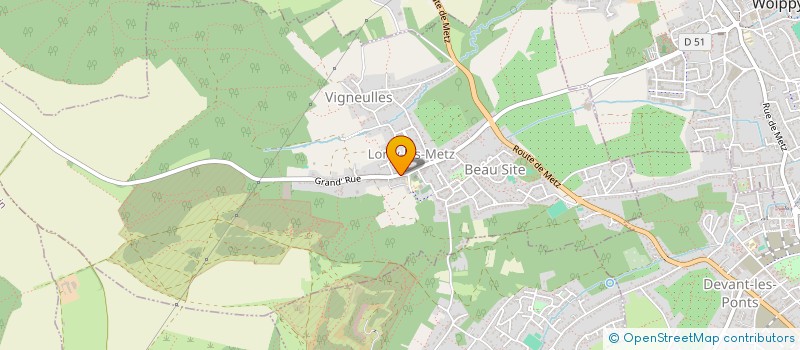 localisation de l'entreprise SCI NIKITA  LORRY-LES-METZ