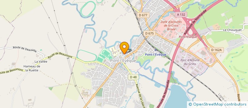 localisation de l'entreprise SCI NIKKEI  PONT L'EVEQUE