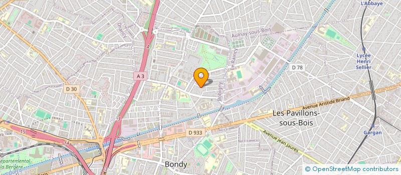 localisation de l'entreprise SCI NIKO  BONDY