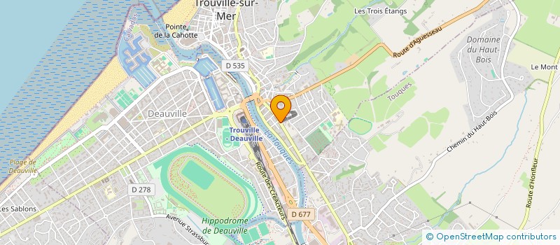 localisation de l'entreprise SCI NIKOS à TROUVILLE-SUR-MER