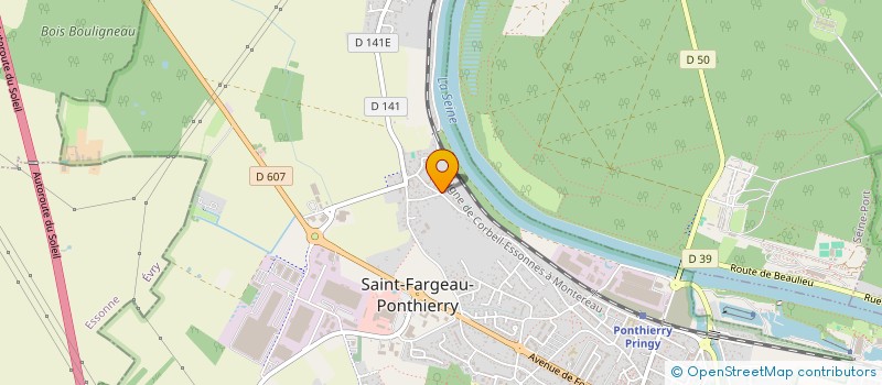 localisation de l'entreprise SCI NIKYTA  SAINT-FARGEAU-PONTHIERRY