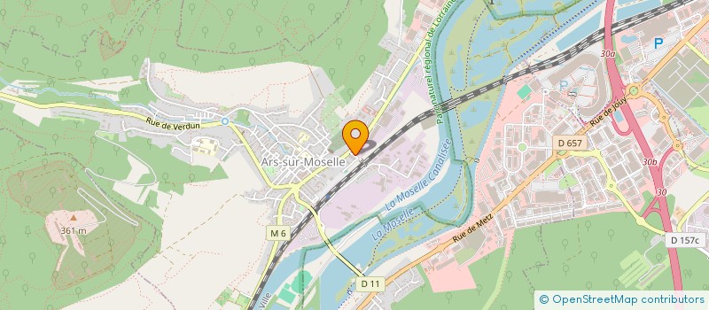 localisation de l'entreprise SCI NIL  ARS-SUR-MOSELLE