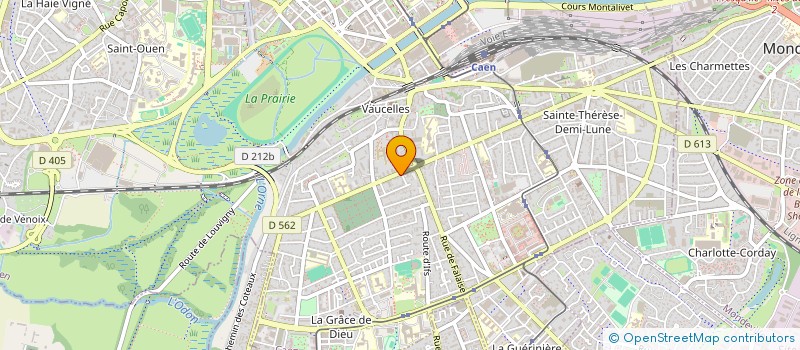 localisation de l'entreprise SCI NILAS à CAEN