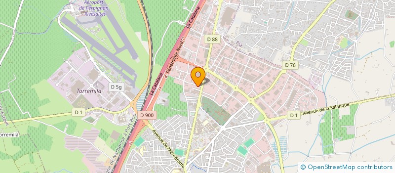 localisation de l'entreprise SCI NILAVA  PERPIGNAN