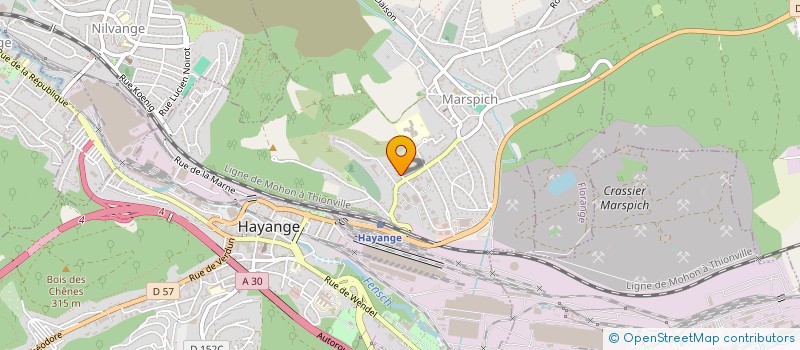 localisation de l'entreprise SCI NILGUL  HAYANGE