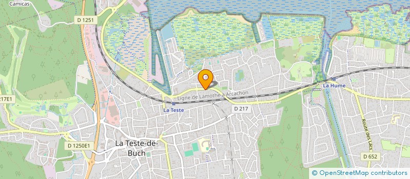 localisation de l'entreprise SCI NILIE à LA TESTE-DE-BUCH
