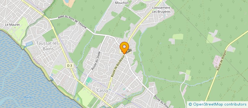 localisation de l'entreprise SCI NILLOC  LANTON