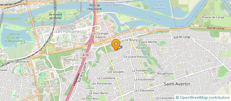 localisation de l'entreprise SCI NILO  SAINT-AVERTIN