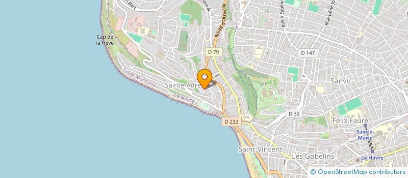 localisation de l'entreprise SCI NILOG MALAUNAY à LE HAVRE