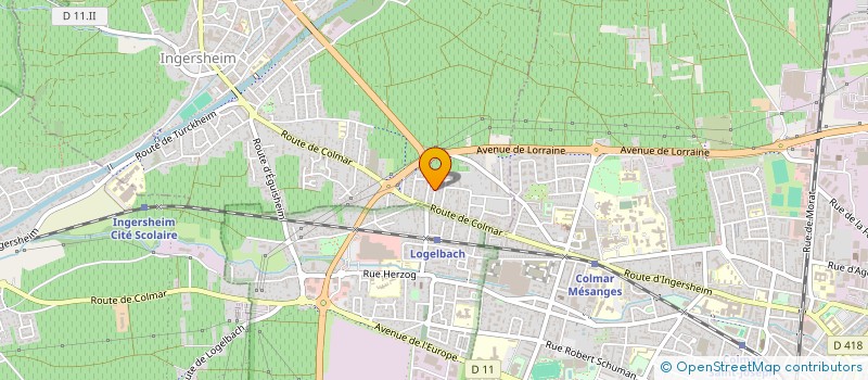 localisation de l'entreprise SCI NILOKAN  INGERSHEIM