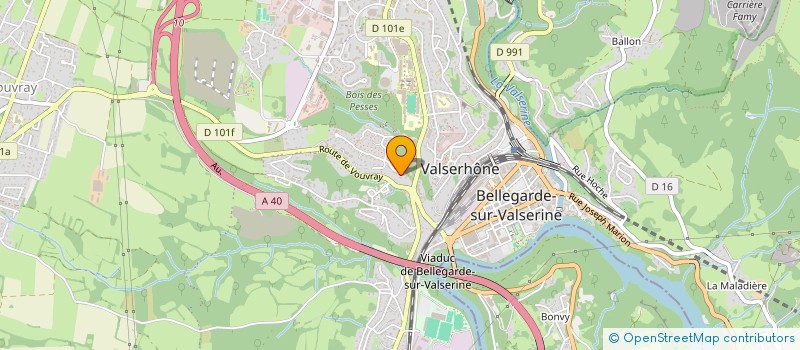 localisation de l'entreprise SCI NILOU à VALSERHONE