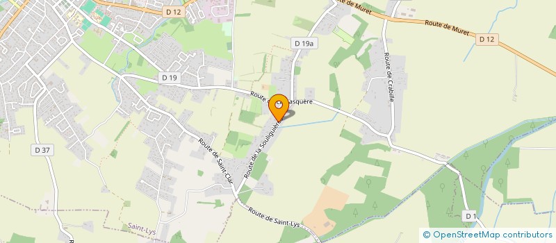 localisation de l'entreprise SCI NILREM  SAINT-LYS