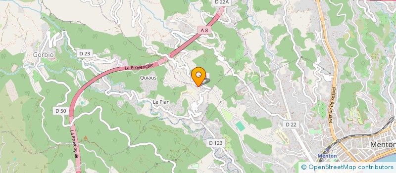 localisation de l'entreprise SCI NILS  GORBIO