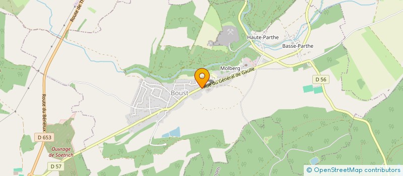 localisation de l'entreprise SCI NILS  BOUST