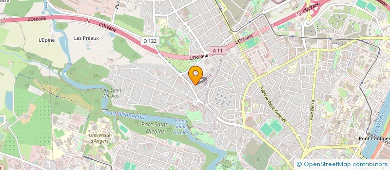 localisation de l'entreprise SCI NILUA à AVRILLE