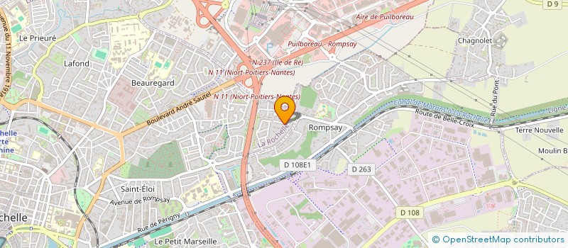 localisation de l'entreprise SCI NILUC  LA ROCHELLE