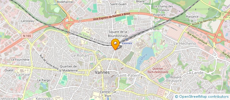 localisation de l'entreprise SCI NILY à VANNES