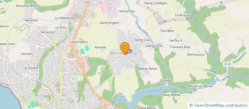 localisation de l'entreprise SCI NIMA  CONCARNEAU