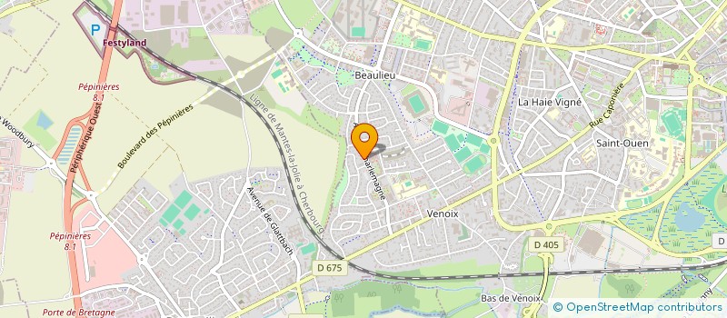 localisation de l'entreprise SCI NIMA à CAEN