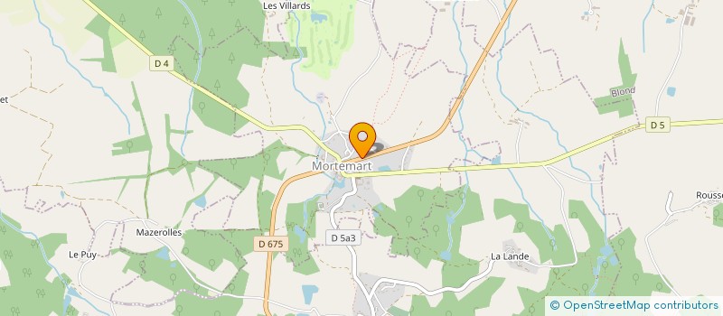 localisation de l'entreprise SCI NIMAGUI  MORTEMART