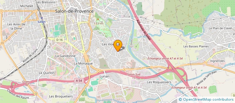 localisation de l'entreprise SCI NIMALIGA  SALON-DE-PROVENCE