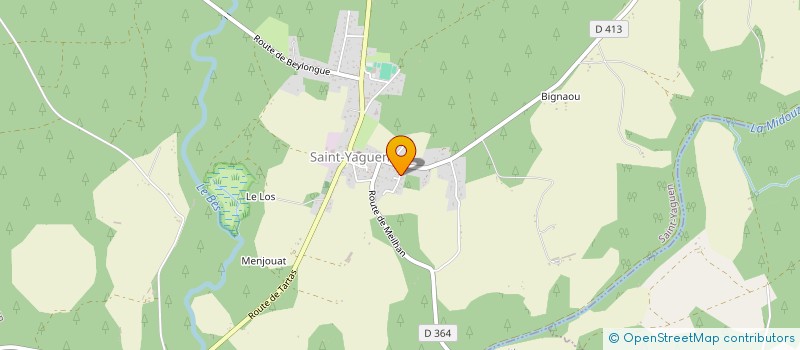 localisation de l'entreprise SCI NIMALY  SAINT-YAGUEN