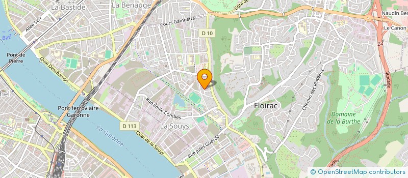 localisation de l'entreprise SCI NIMATITO  FLOIRAC