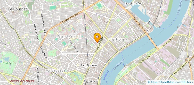 localisation de l'entreprise SCI NIMAYA  BORDEAUX