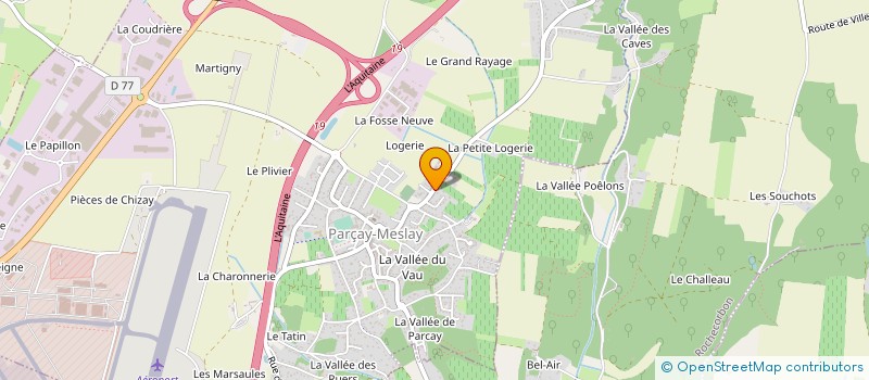 localisation de l'entreprise SCI NIMES SANTE à VOUVRAY