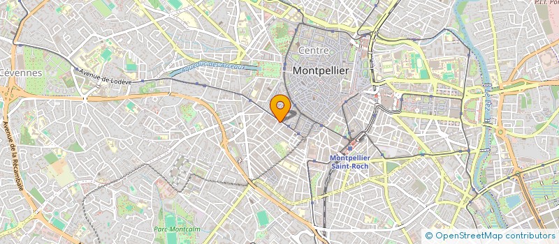localisation de l'entreprise SCI NIMJO24 à MONTPELLIER