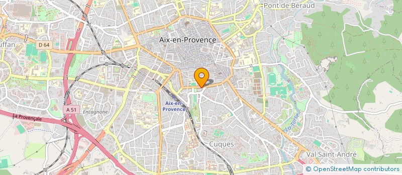 localisation de l'entreprise SCI NIMOISE D'INVESTISSEMENT à AIX-EN-PROVENCE