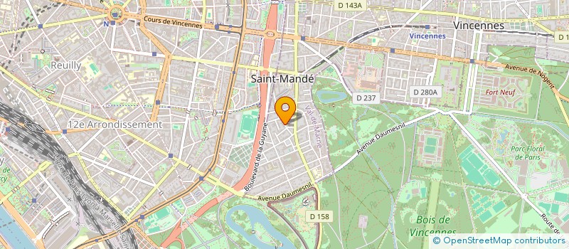 localisation de l'entreprise SCI NINA à SAINT-MANDE