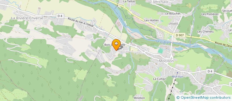 localisation de l'entreprise SCI NINA  MORILLON