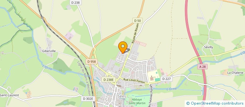 localisation de l'entreprise SCI NINA à SEES