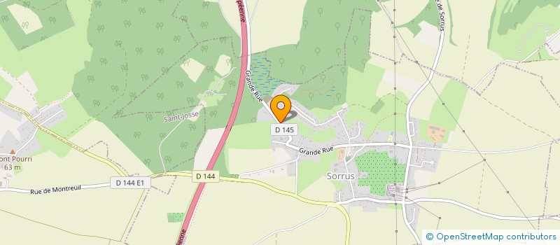 localisation de l'entreprise SCI NINA  SORRUS