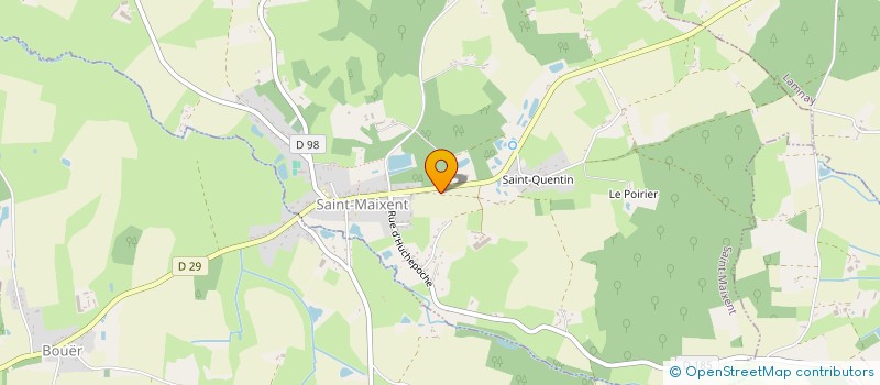 localisation de l'entreprise SCI NINA  LAMNAY