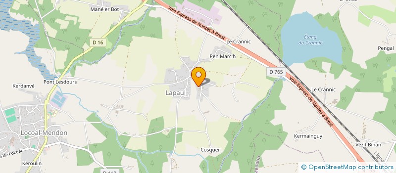 localisation de l'entreprise SCI NINA  LOCOAL-MENDON