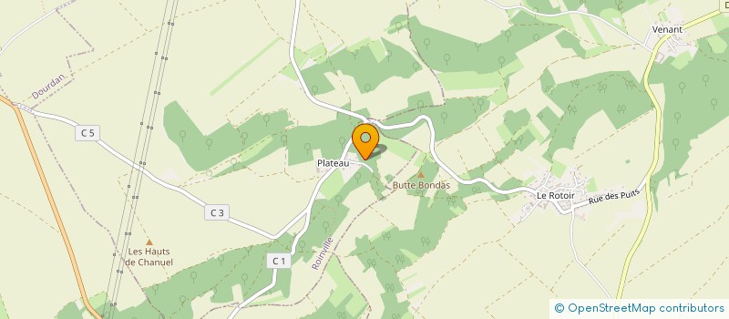 localisation de l'entreprise SCI NINA  ROINVILLE