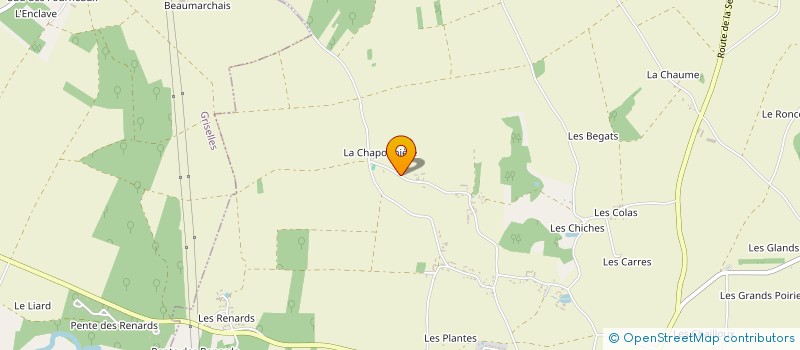 localisation de l'entreprise SCI NINA à LA SELLE-EN-HERMOY