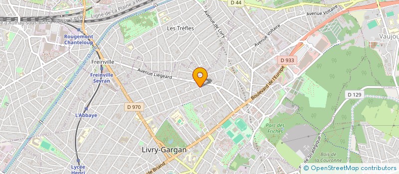 localisation de l'entreprise SCI NINA à LIVRY-GARGAN