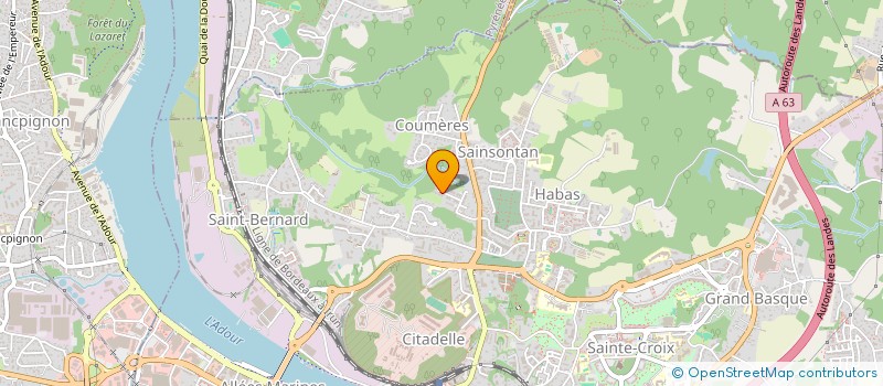 localisation de l'entreprise SCI NINA à BAYONNE