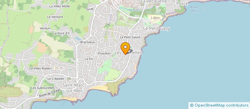 localisation de l'entreprise SCI NINA SIMONE  SAINT-NAZAIRE