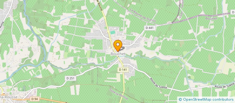 localisation de l'entreprise SCI NINE  BOUCHET