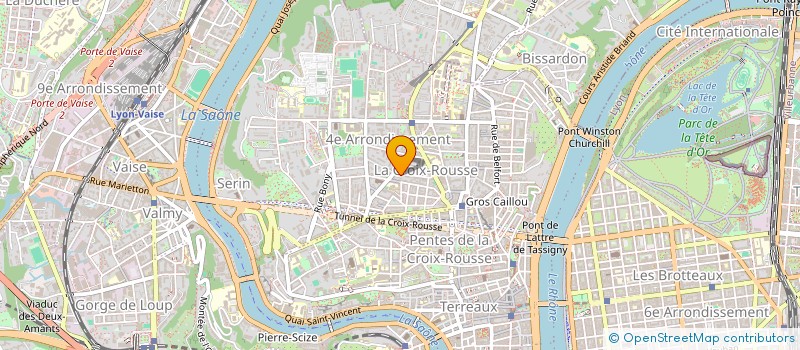 localisation de l'entreprise SCI NINGODE  LYON