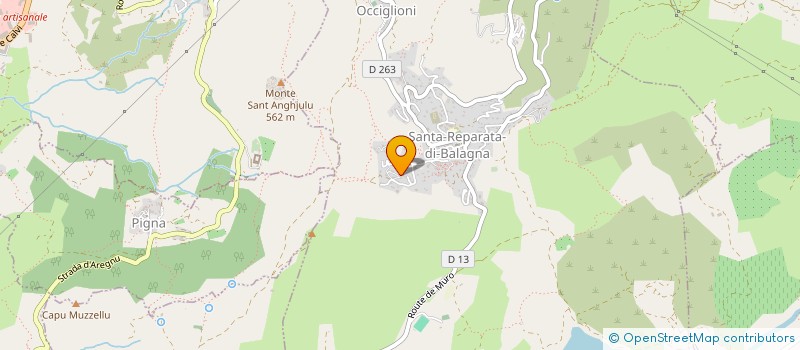 localisation de l'entreprise SCI NINIDOU à SANTA-REPARATA-DI-BALAGNA