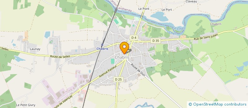 localisation de l'entreprise SCI NININ KRAFFT à CHABRIS