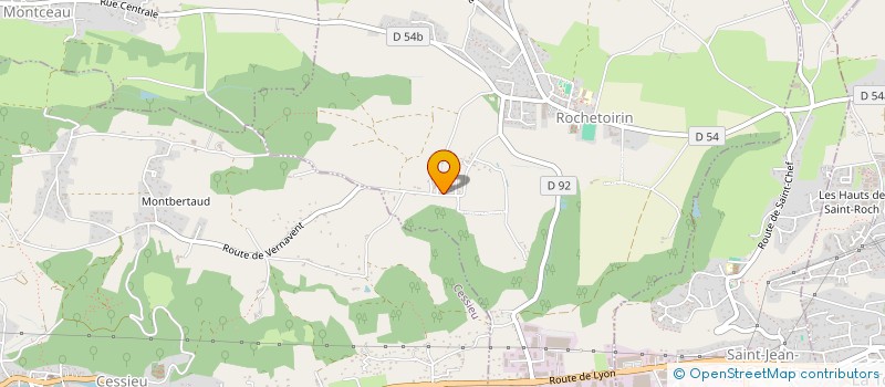 localisation de l'entreprise SCI NININE  ROCHETOIRIN