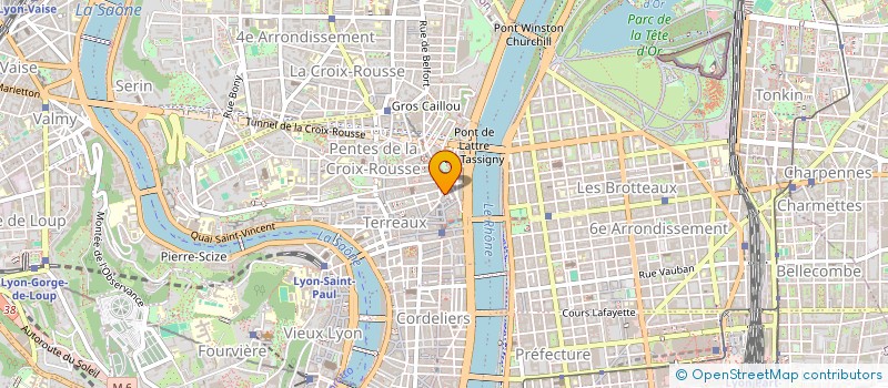 localisation de l'entreprise SCI NINO à LYON