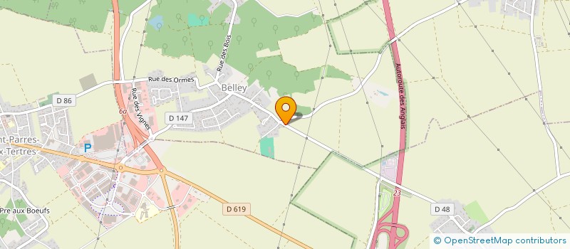 localisation de l'entreprise SCI NINO  VILLECHETIF