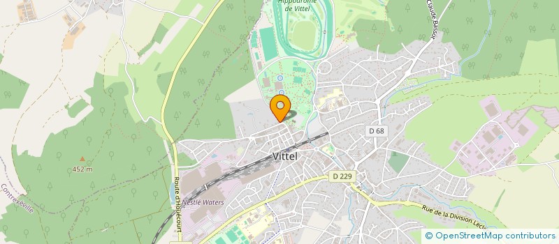 localisation de l'entreprise SCI NINO TILLEULS  VITTEL